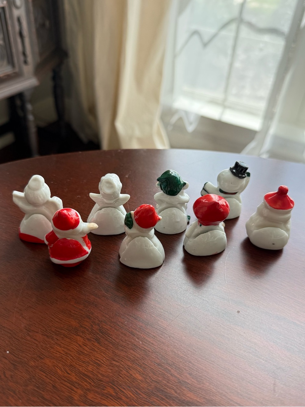 Vintage Christmas Placecard Holders - Set of 8 - Made in Japan - Picture 6 of 9